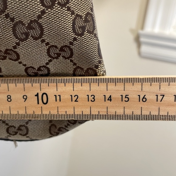 Gucci - Classic Canvas Leather Medium Tote bag - Brown - Picture 9 of 16